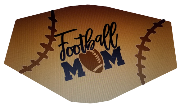 Football Mom Face Cover (Adult)