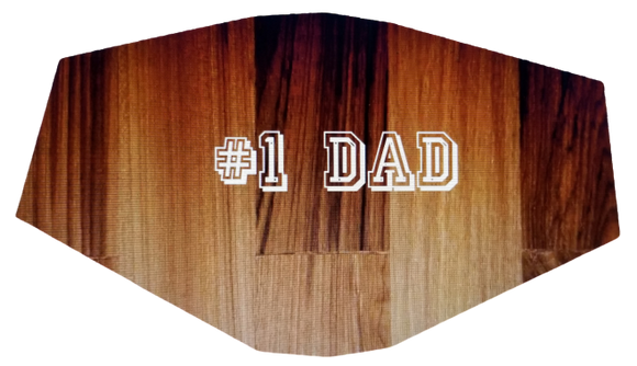 #1 Dad Face Cover (Adult)