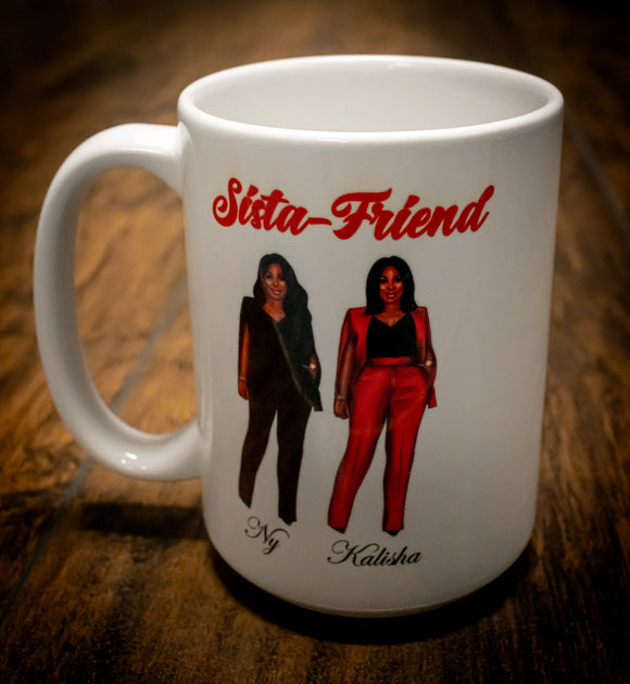 Custom Sister/Friend Mug (with personalized message)