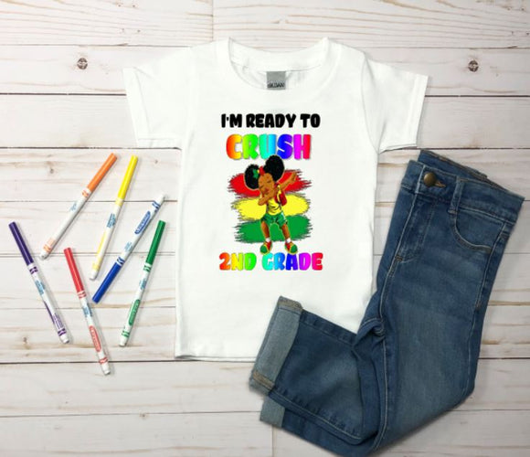 Girl Ready to Crush T-Shirt (Adult Size)