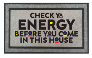 Check Your Energy Doormat