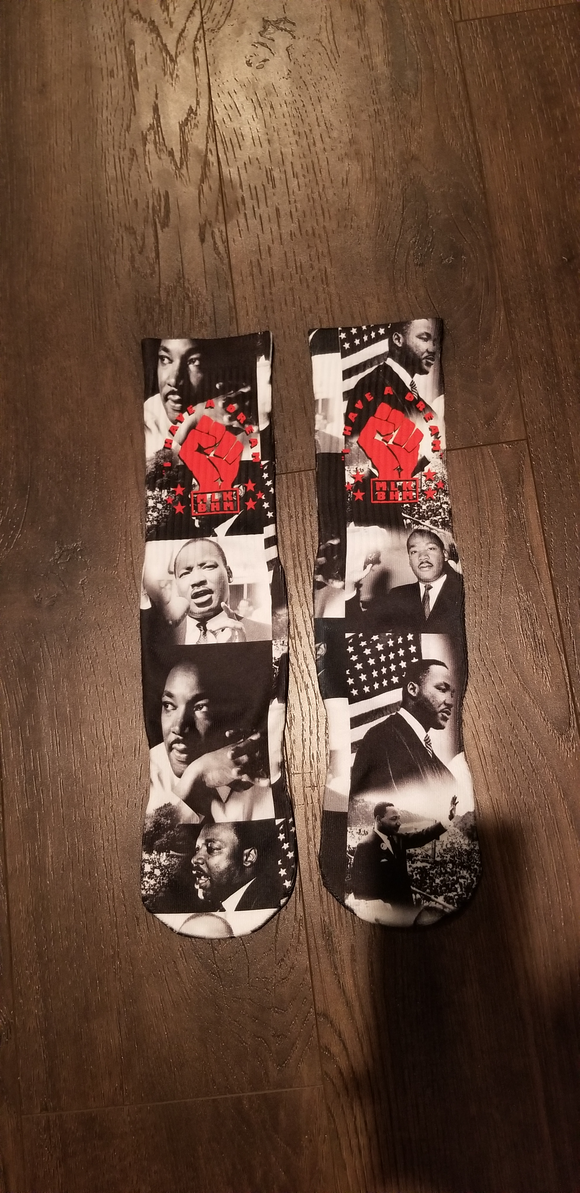 MLK Themed Socks